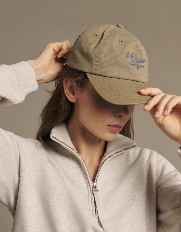 R.M.Williams - Script Longhorn Cap