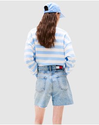 Tommy Jeans - Mom Fit Denim Shorts