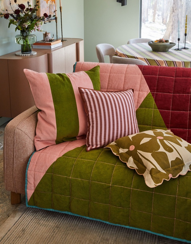 Mosey Me - Corduroy Quilted Throw