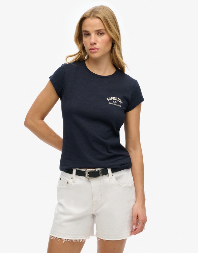 Superdry - Athletic Essential Slub Slim Fit Tee