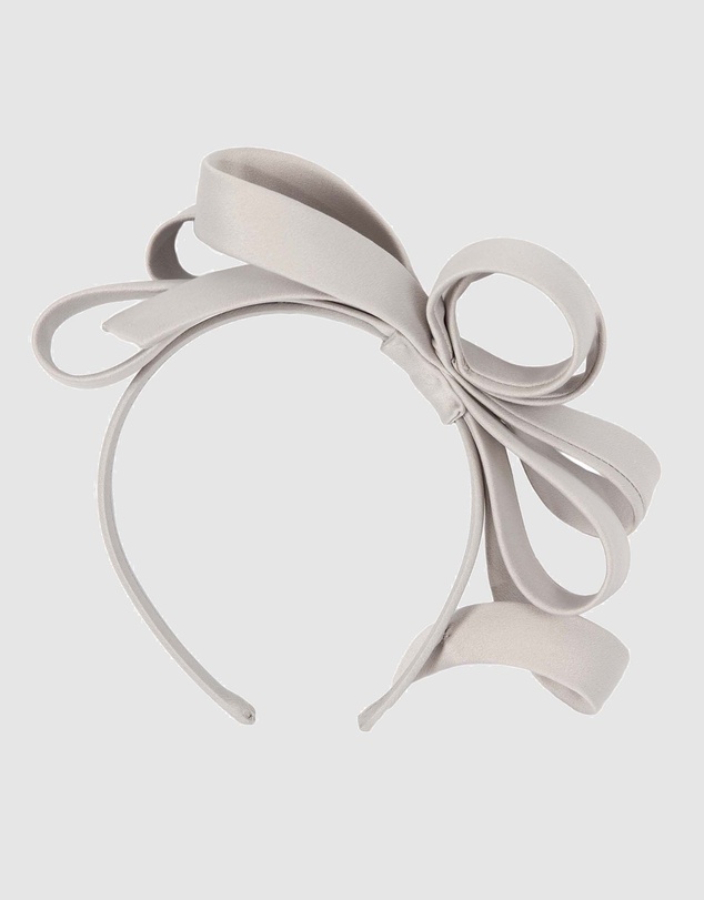 Max Alexander - Large Satin Bow Racing Fascinator