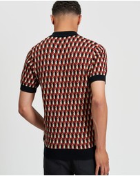 Ben Sherman - All Over Jacquard Polo