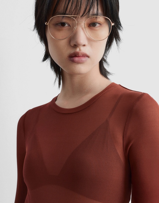 & Other Stories - Sheer Silk Top