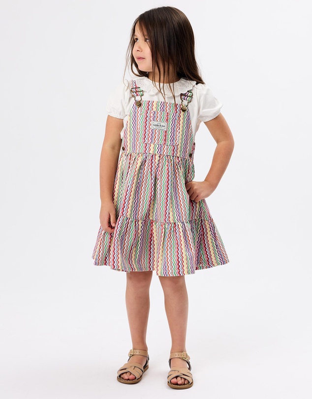 Goldie + Ace - Ric Rac Tully Tiered Dress - Babies-Kids