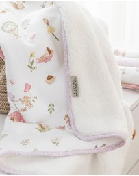 Living Textiles - Sherpa Blanket - Whimsical Wonderland