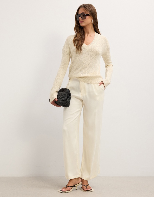 The Fated - Lena Boucle Knit Jumper