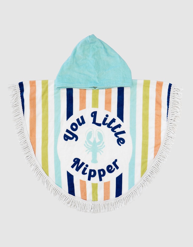 Bambury - Little Nipper Kids Shaped Beach Poncho