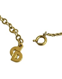 Pre-Loved by Azura Reborn - Pre-Loved Gold Plated CD Logo Pendant Necklace