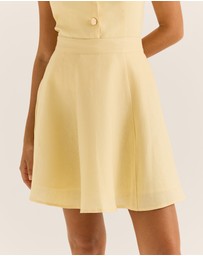 Review - Norah Linen Mini Skirt