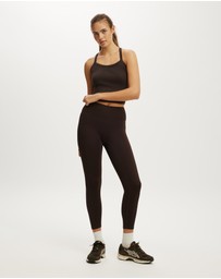 Cotton On Body Active - Active Rib T-Bar Cropped Tank