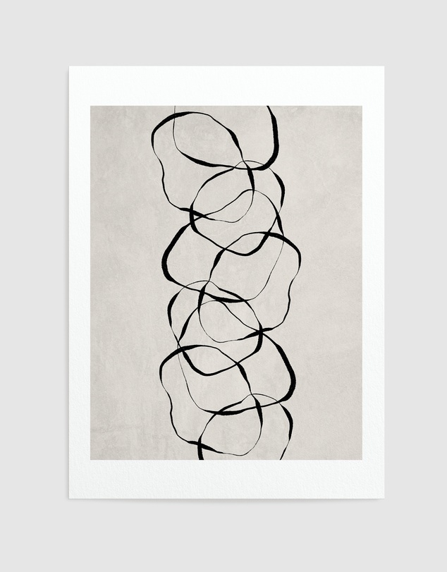 Olive et Oriel - Forme D'objet II Art Print