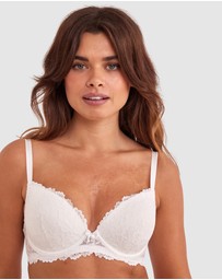 Bras N Things - Bethany Essentials Push Up Bra - Ivory
