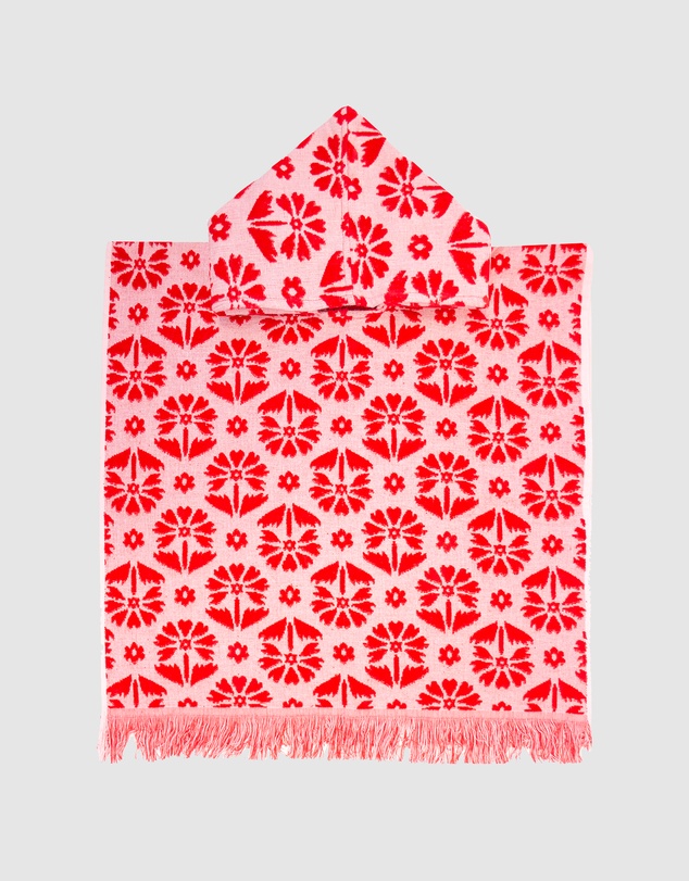 Bambury - Flora Kids Poncho Poppy