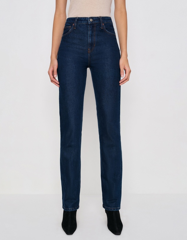 Reformation - Jax Stretch High Rise Straight Jeans