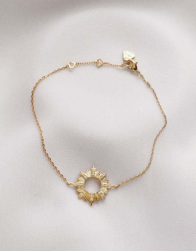Wanderlust + Co - Sunseeker Gold Bracelet