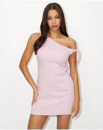 Dazie - Wednesday One Shoulder Linen Blend Mini Dress