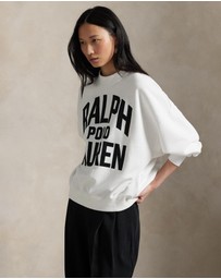 Polo Ralph Lauren - Satin Logo Fleece Crewneck Sweater