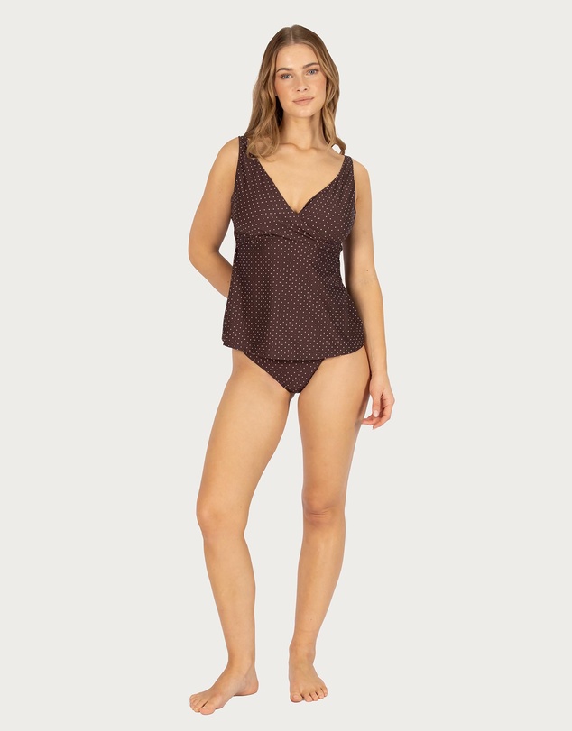 Baku Swimwear - Sundancer D/E Cup Flared Singlet Top