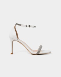 Forcast - Kendall Crystal Strap Heels