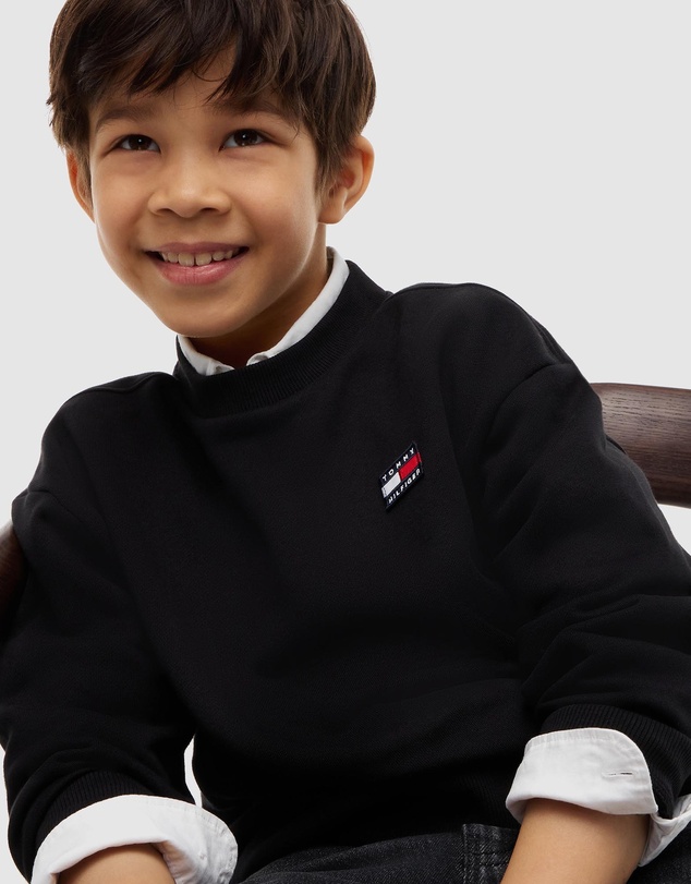 Tommy Hilfiger - Heritage Flag Crewneck Sweater - Kids-Teens
