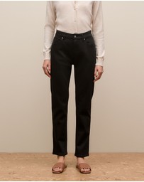 Trenery - Boyfriend Jean in Black