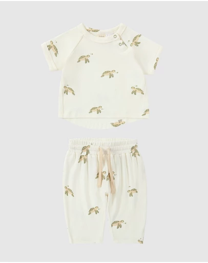 Susukoshi - Boxy Tee x Pant Set