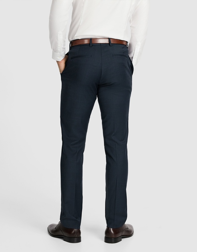 Tarocash - Ty Slim Check Wool Pant