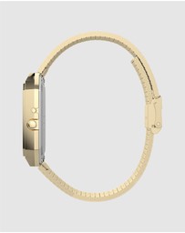 TIMEX - Q Timex® 1982 Ana-Digi Reissue 33mm Stainless Steel Bracelet Watch