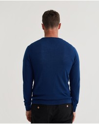 Oxford - Basic V-Neck Pure Wool Pullover