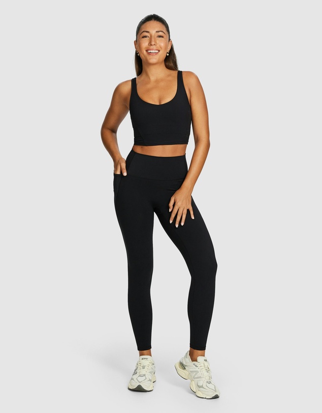 Rockwear - No Front Seam Pocket Full Length Tights