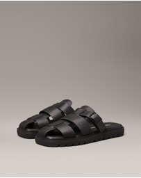 Calvin Klein - Leather Fisherman Sandals