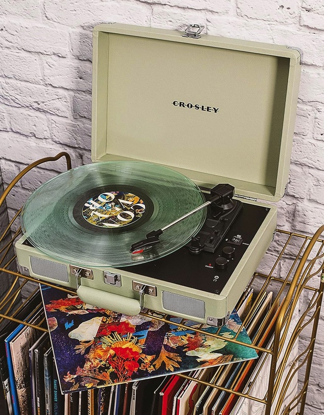 Crosley - Crosley Cruiser Bluetooth Portable Turntable - Mint