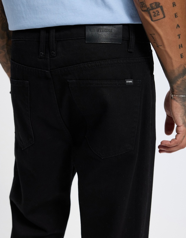 Thrills - Chopped Slim Straight Cropped Denim Jeans