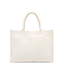 Pre-Loved by Azura Reborn - Pre-Loved dior Dior Book Tote Bag in Beige Canvas