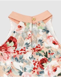 WITH LOVE FOR KIDS - Cotton Muslin A-Line Dress - Babies - Kids