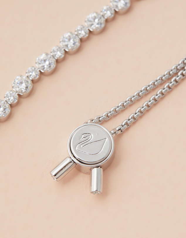 Swarovski - Matrix bracelet, Round cut, White