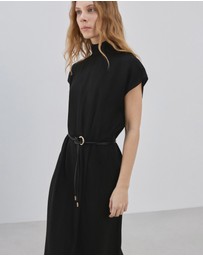 M.N.G - Lyocell Dress With Belt