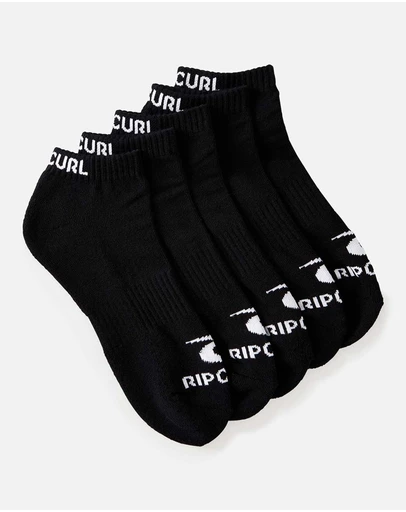 Rip Curl - Men's Brand Ankle Sock - 5 Pack