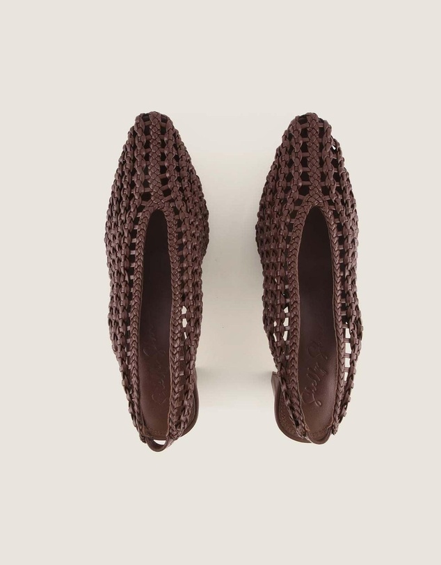 Shelly Shen - Iris High Heels Brown Leather