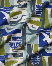 Seasalt - Seasalt Cornwall Green 3/4 Kellow Top