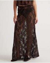 Decjuba - Lace Maxi Skirt
