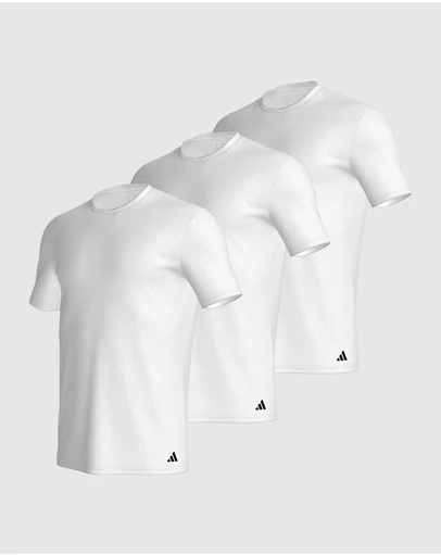 adidas Sportswear - 3 Pack Active Core Cotton Crew Neck T-Shirt