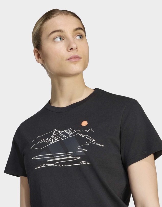 adidas Performance - TERREX NATURE AWAITS GRAPHIC T-SHIRT Womens