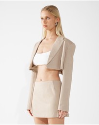 BY.DYLN - Zayne Cropped Blazer