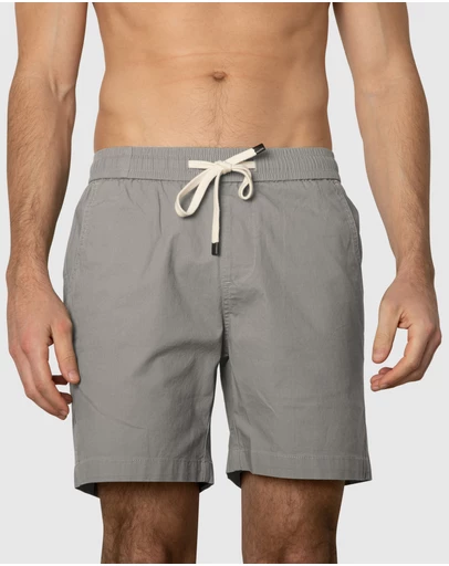 Mosmann - Travis Casual Shorts - Mid Grey