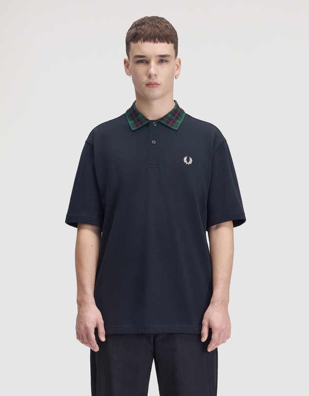Fred Perry - Fred Perry Tartan Collar Polo Shirt