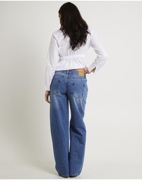 Subtitled - Maylee Low Rise Relaxed Denim Jeans
