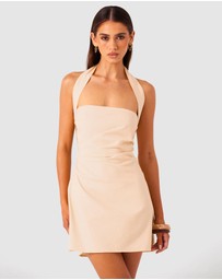 SNDYS - Romi Halterneck Mini Dress