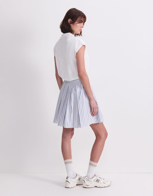 Sportscraft - Logo Stripe Tennis Skirt