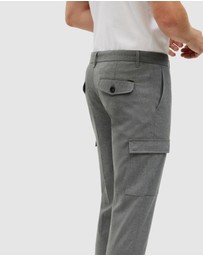 Politix - Flannel Cargo Pant